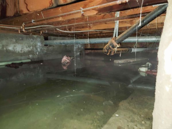 Crawlspace Water Restoration in San Antonio